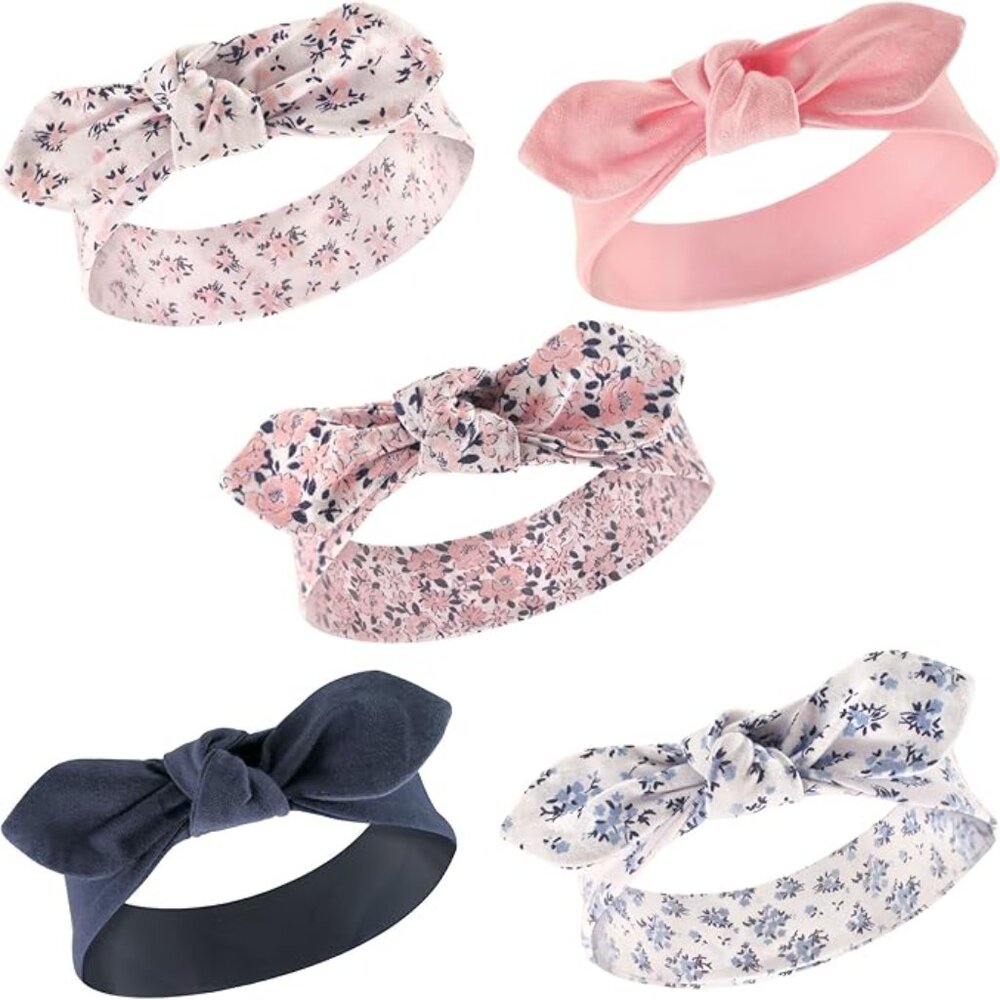 Hudson Baby 5 headbands (NWT)